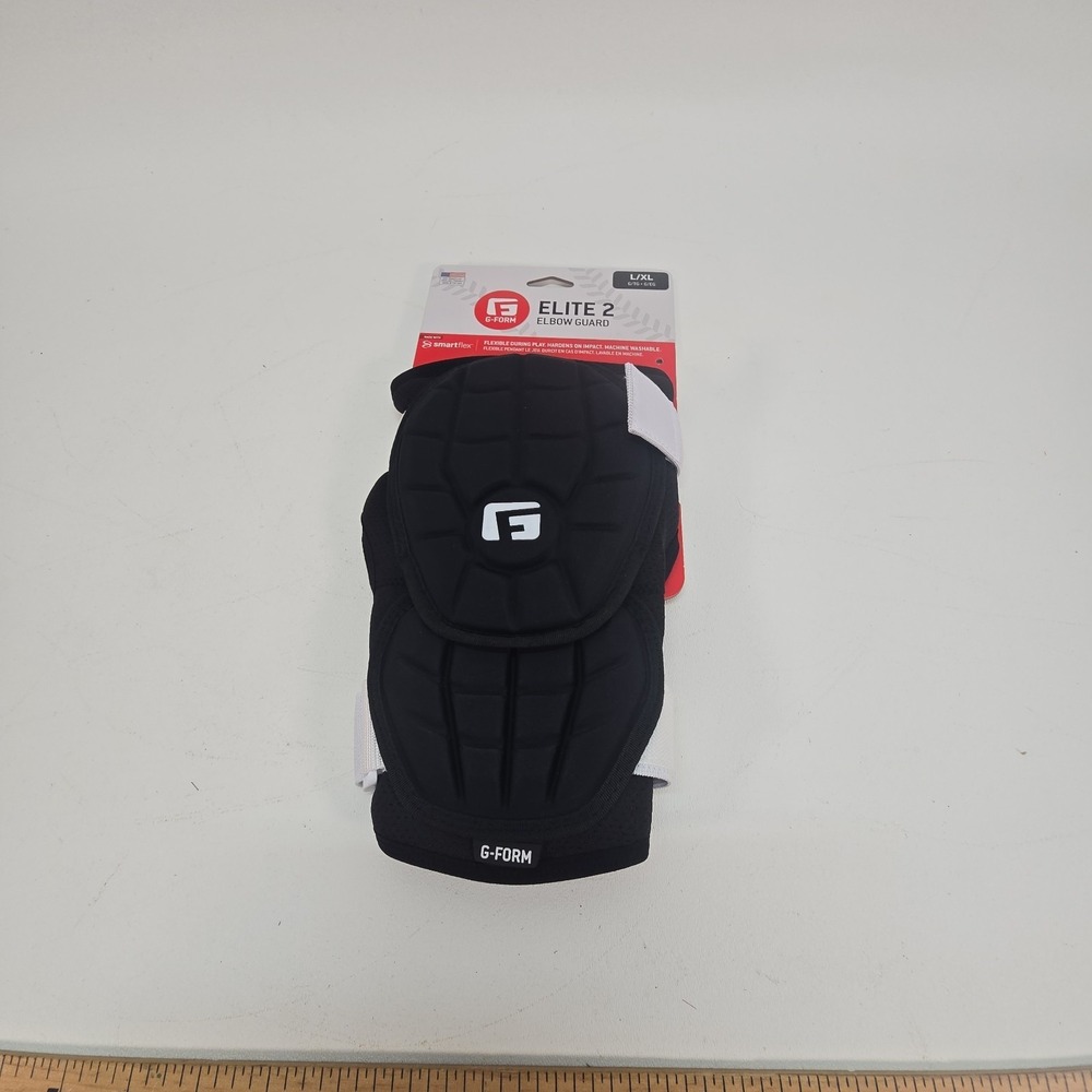 G-form Elite 2 Elbow Guard Black And White-Adult L/XL